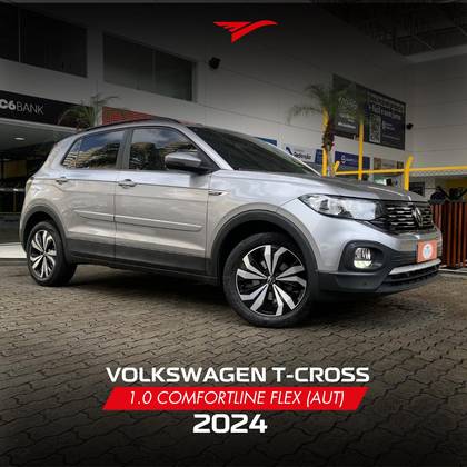 VOLKSWAGEN T-CROSS 1.0 200 TSI TOTAL FLEX COMFORTLINE AUTOMÁTICO